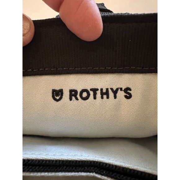 Rothy's convertible shoulder clutch blue black fringe bow bag coquette - Picture 10 of 16